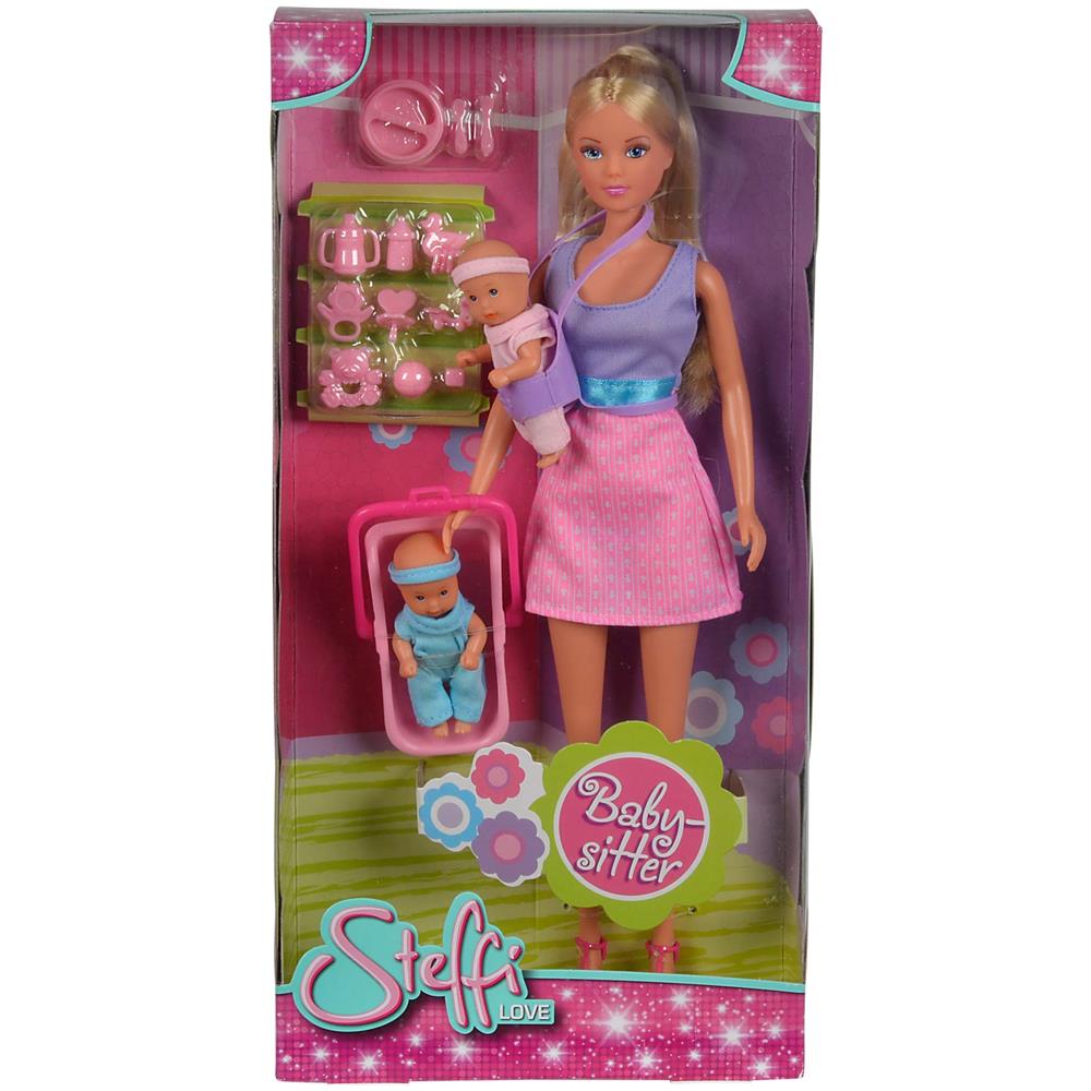 Bambola Steffi Love Babysitter Multicolore - Foto 1