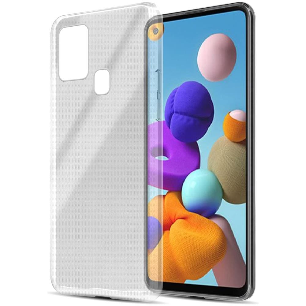 Custodia Compatibile Con Samsung Galaxy A21s In Completamente Trasparente - Coperchio Protettivo In Silicone Tpu Flessibile - Foto 1