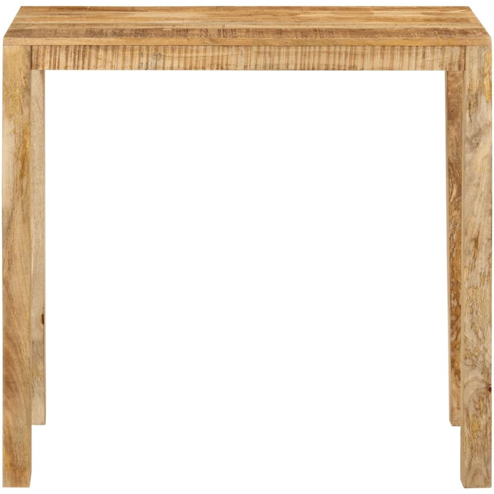Tavolo Da Bar 112x55x108 Cm In Legno Massello Di Mango - Foto 2
