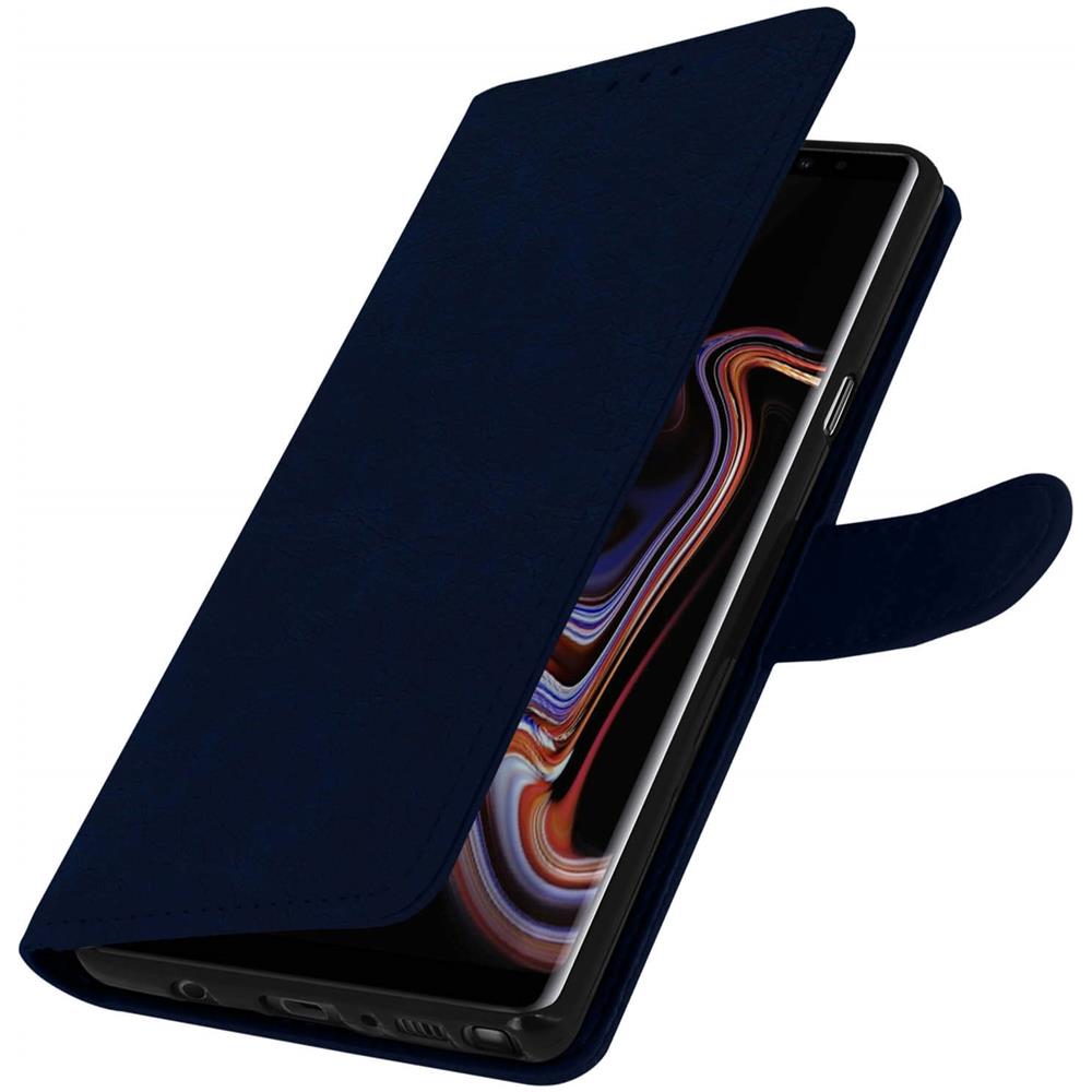 Custodia Samsung Galaxy Note 9 Custodia Portadocumenti Funzione Supporto Blu - Foto 1