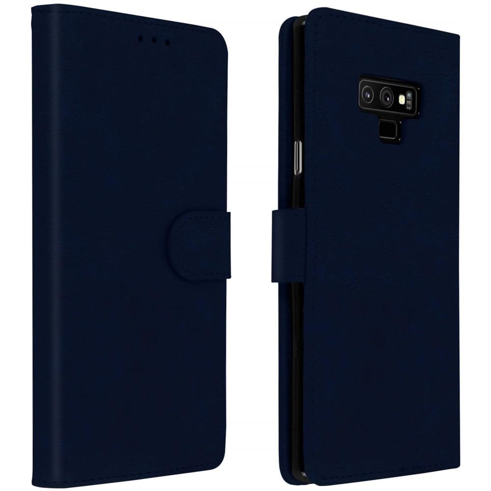 Custodia Samsung Galaxy Note 9 Custodia Portadocumenti Funzione Supporto Blu - Foto 5