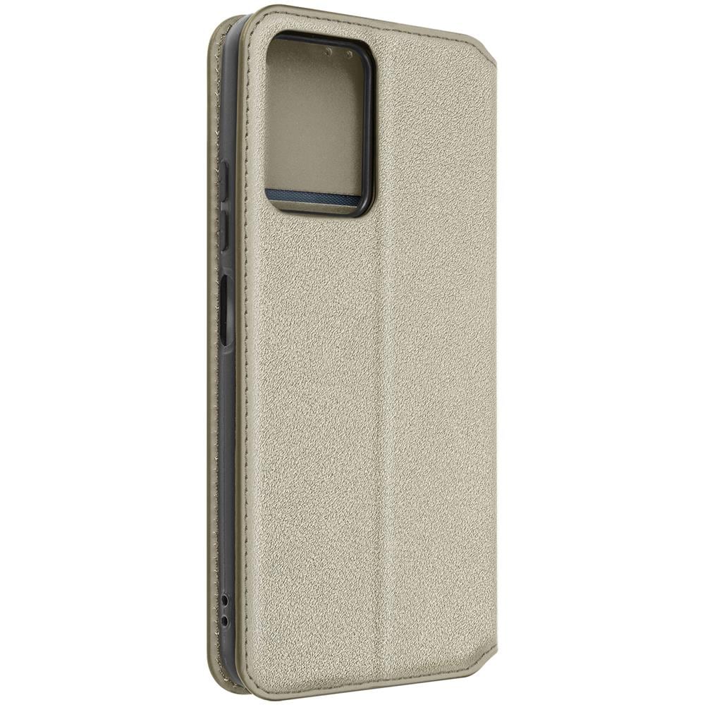 Custodia Per Xiaomi Redmi Note 12 4g Portafoglio Funzione Supporto Video Oro - Foto 1