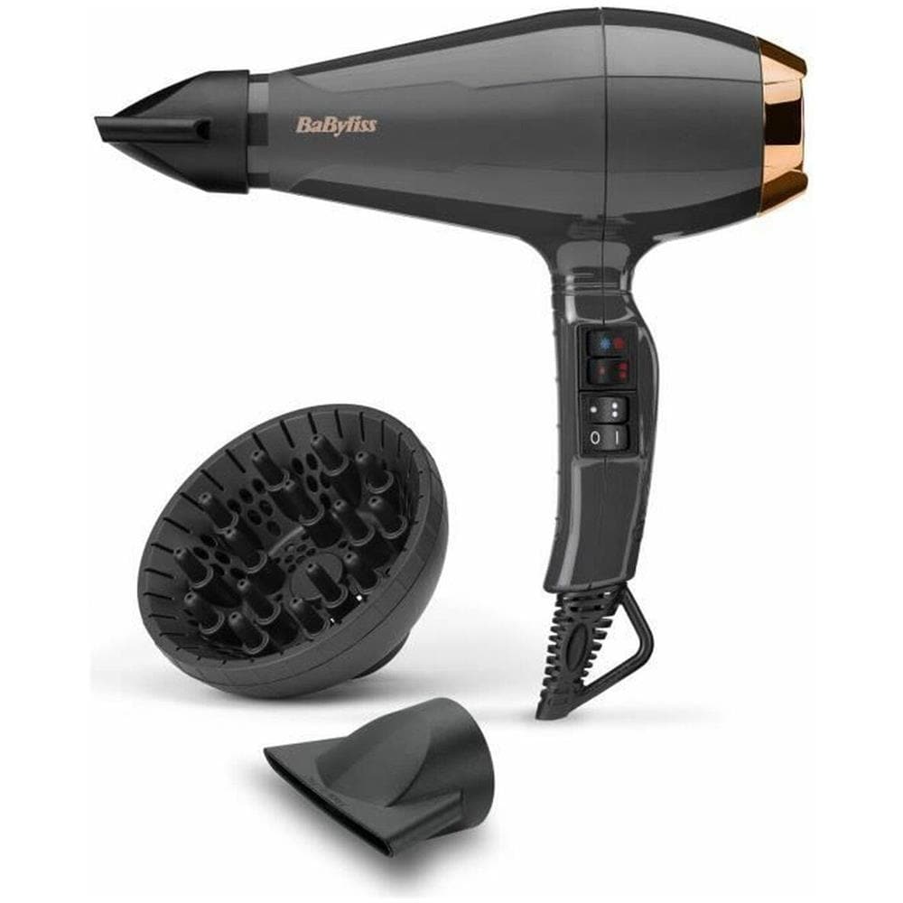 6719DE asciuga capelli 2200 W Nero - Foto 1