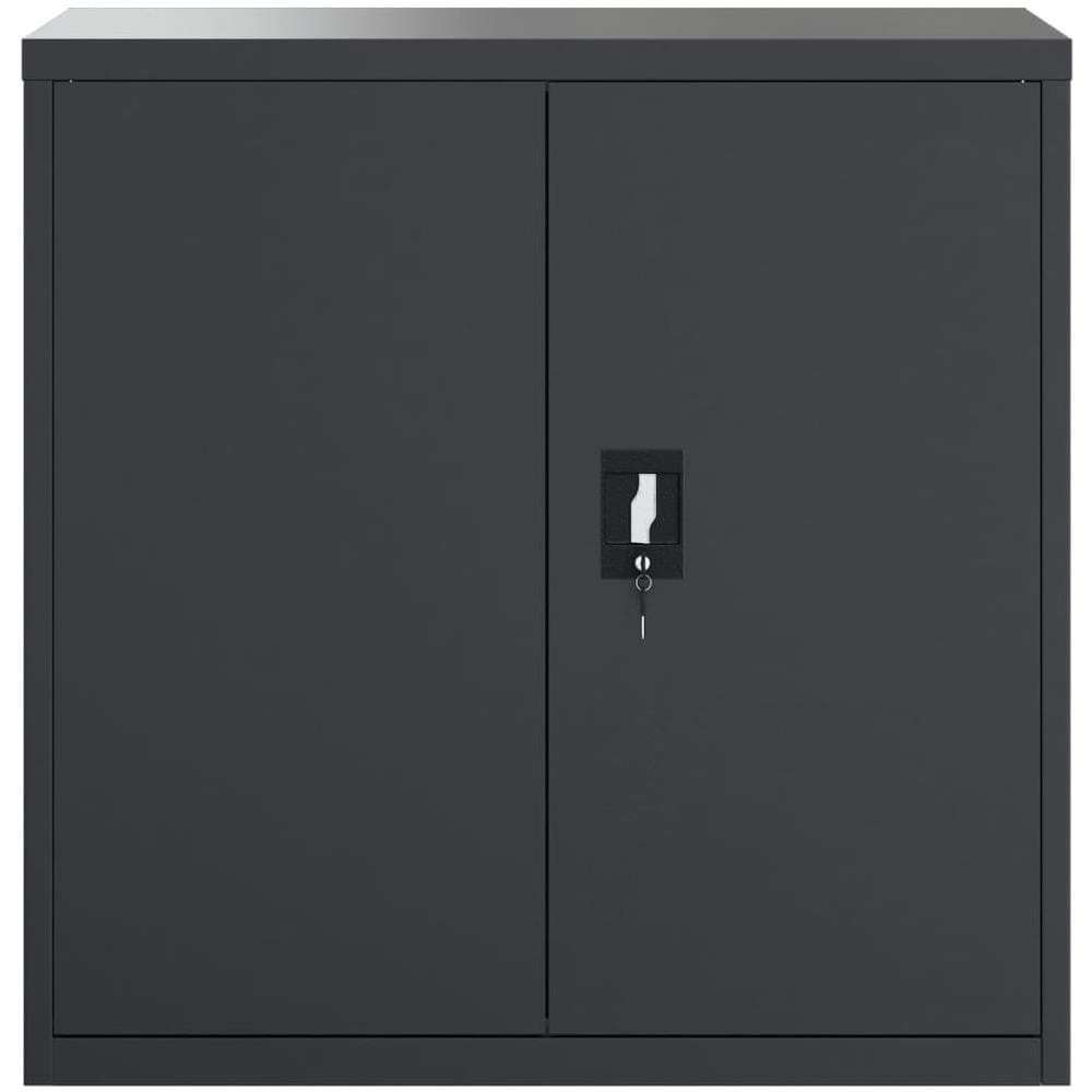 Armadio Classificatore Antracite 90x40x90 Cm In Acciaio - Foto 3