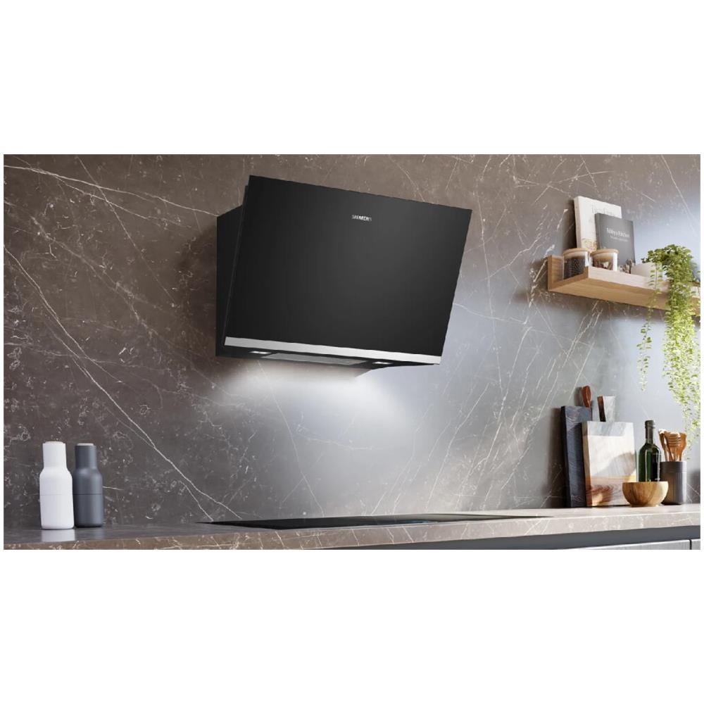 Cappa iQ500 LC81KAN60 Aspirante / Filtrante a Parete da 90 cm Clase A Colore Nero Acciaio inossidabile - Foto 3