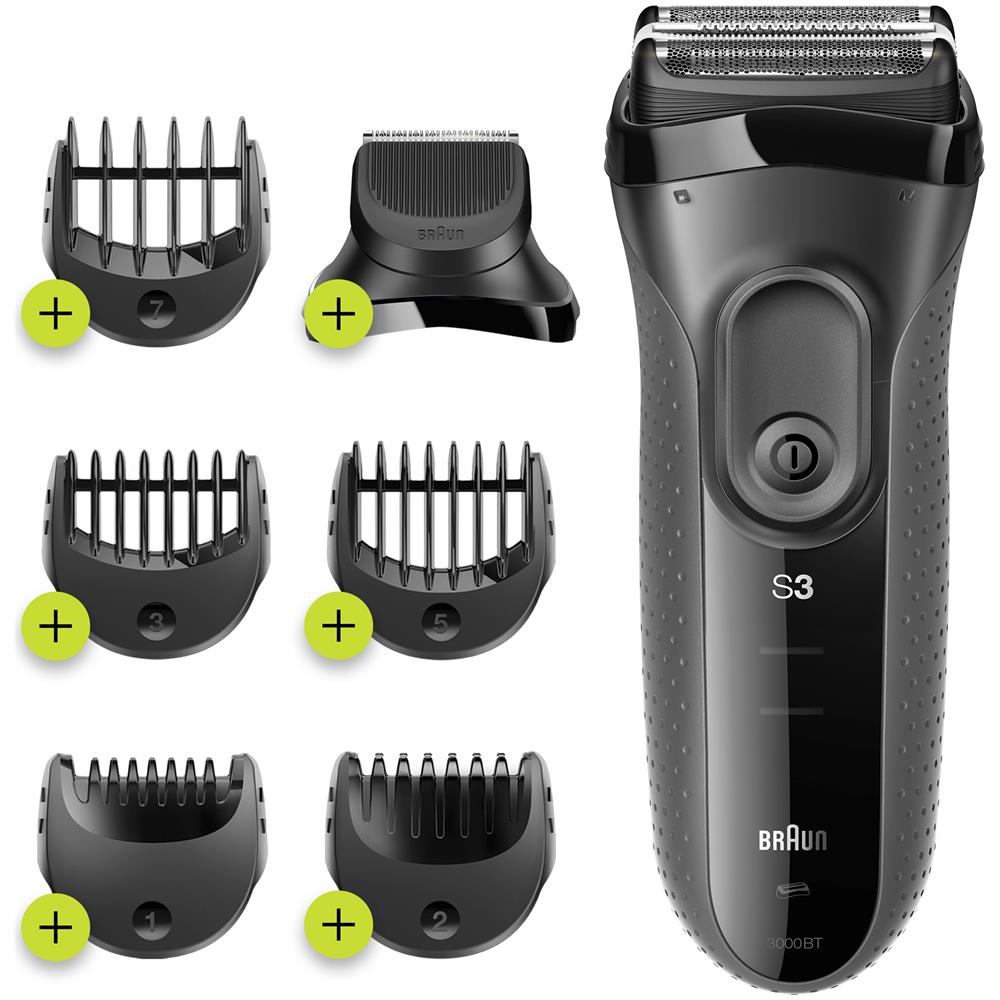 Series 3 3000BT Rasoio Trimmer Grigio - Foto 1