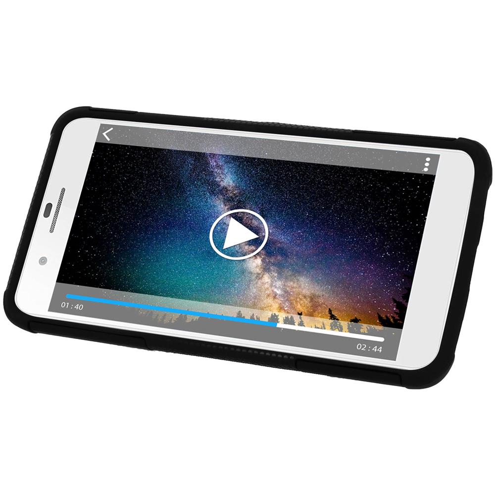 Cover Per Honor 6c - Protezione Antishock Doppio Strato Nera - Foto 2