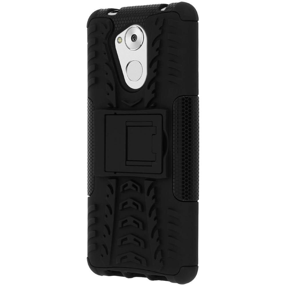 Cover Per Honor 6c - Protezione Antishock Doppio Strato Nera - Foto 8