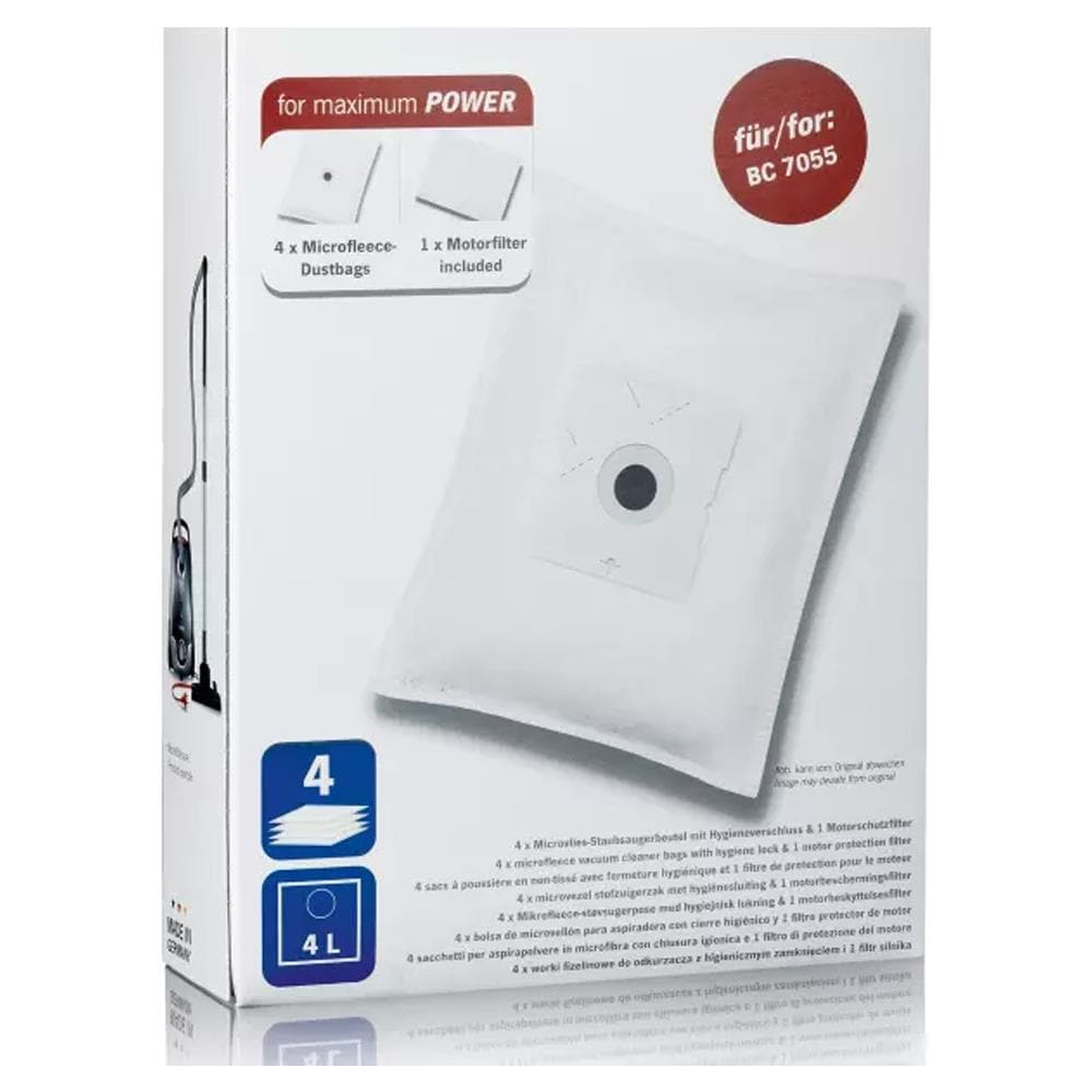 Sacchetti Aspirapolvere Sb7219 4 Pz Filtro Prot Motore, Spower Bc7055 - Foto 2