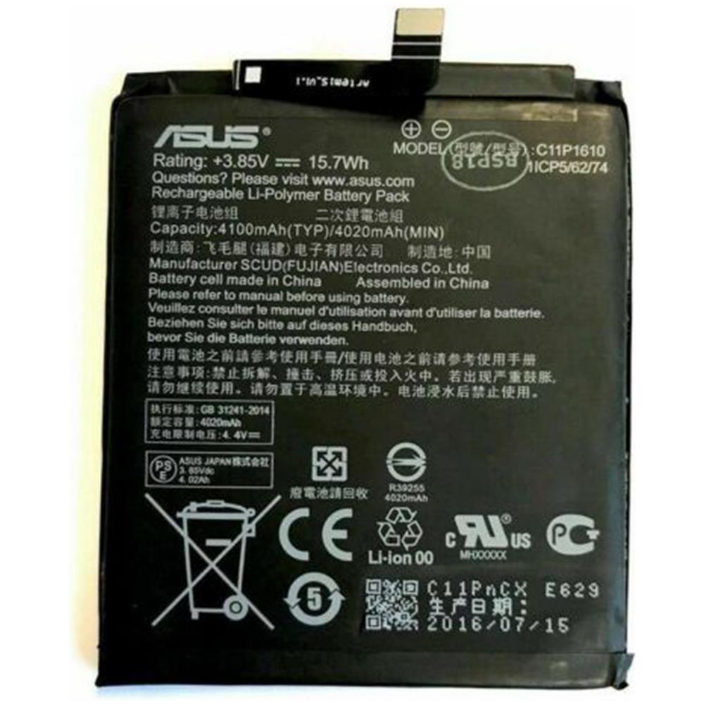 Batteria Pila Ricambio Originale C11p1610 4100mah Per Zenfone 4 Max Zb550tl - Foto 2