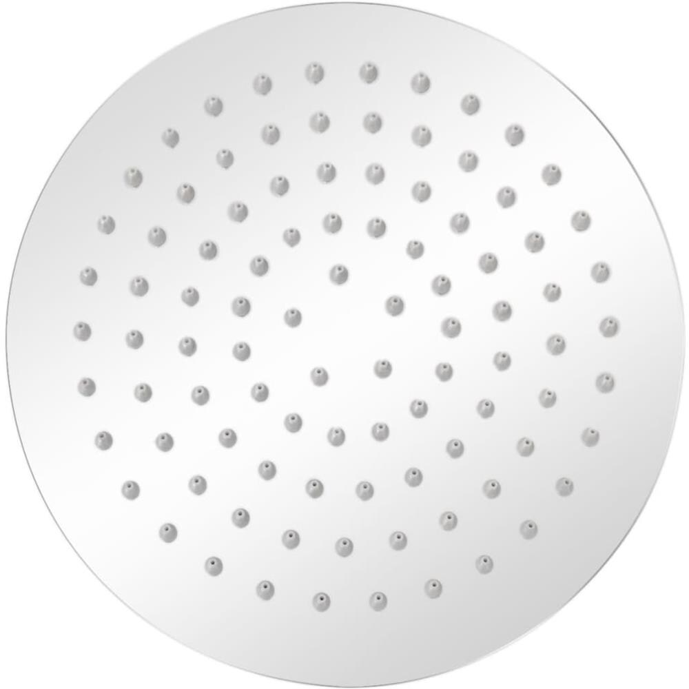 Soffione Per Doccia A Pioggia 2 Pz Acciaio Inossidabile Ø 20 Cm - Foto 2