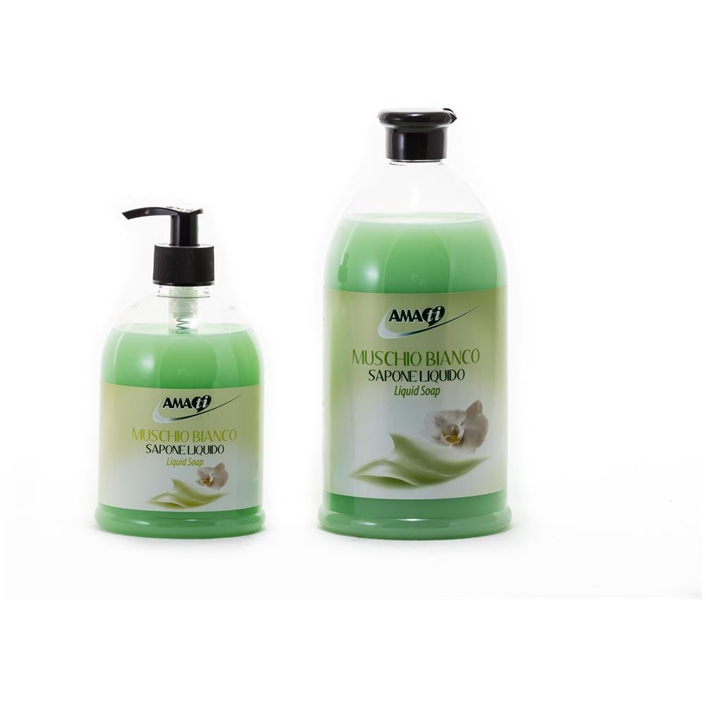 Sapone Liquido In Dispenser 500ml Muschio Bianco - Foto 1