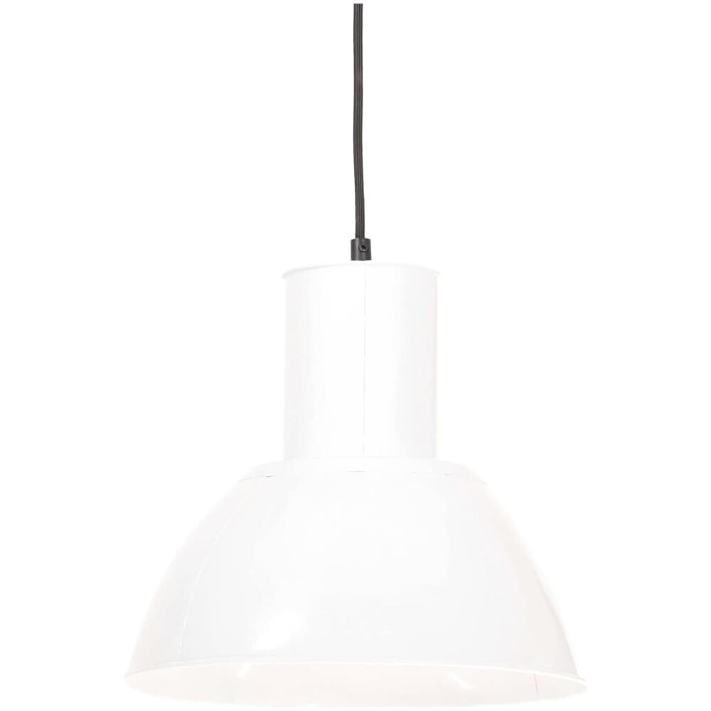 Lampada a Sospensione 25 W Bianca Rotonda 28,5 cm E27 - Foto 3