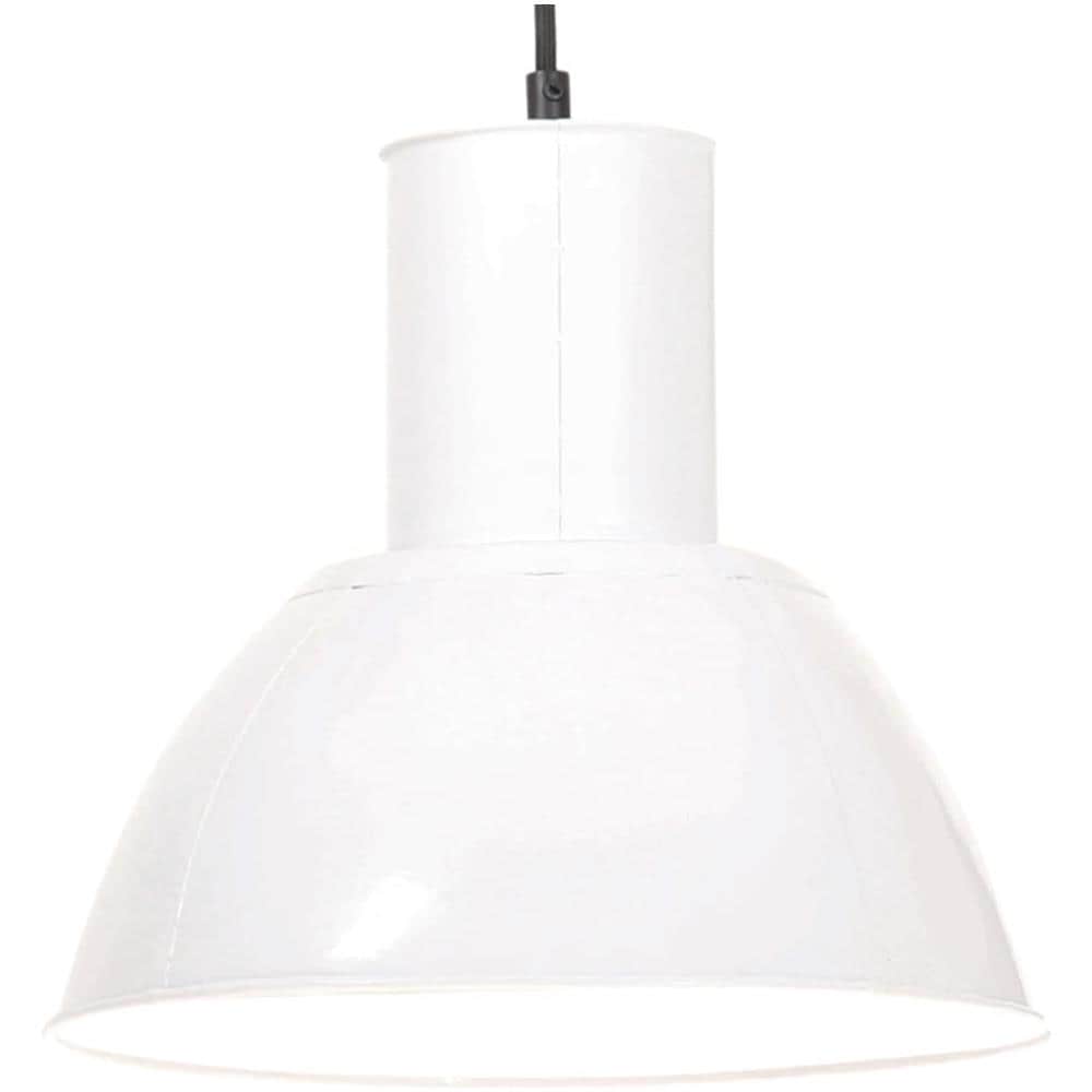 Lampada a Sospensione 25 W Bianca Rotonda 28,5 cm E27 - Foto 1