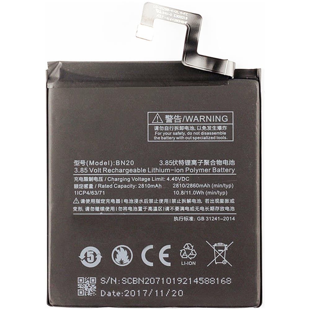 Batteria Pila Di Ricambio Originale Bn20 Redmi 5c 2810 Mah - Foto 1