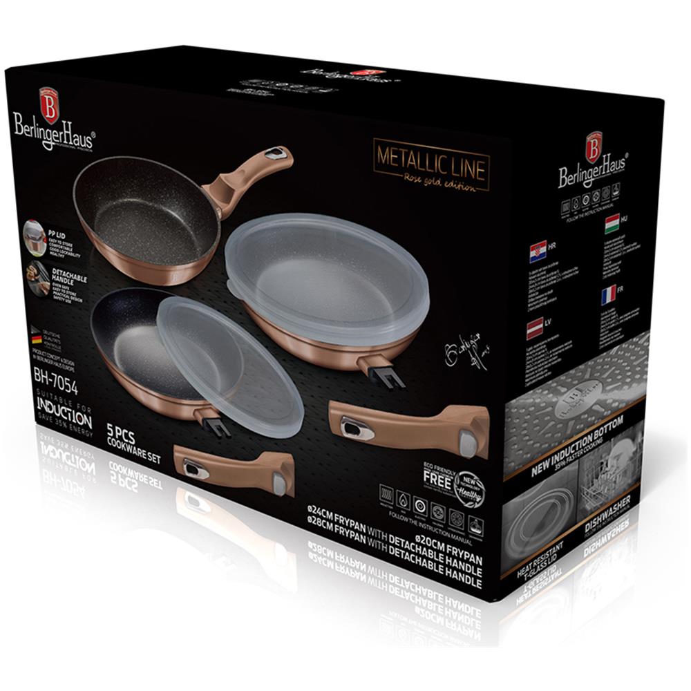 Set Di 3 Pentole In Granito Berlingerhaus Bh-7054 - Foto 7