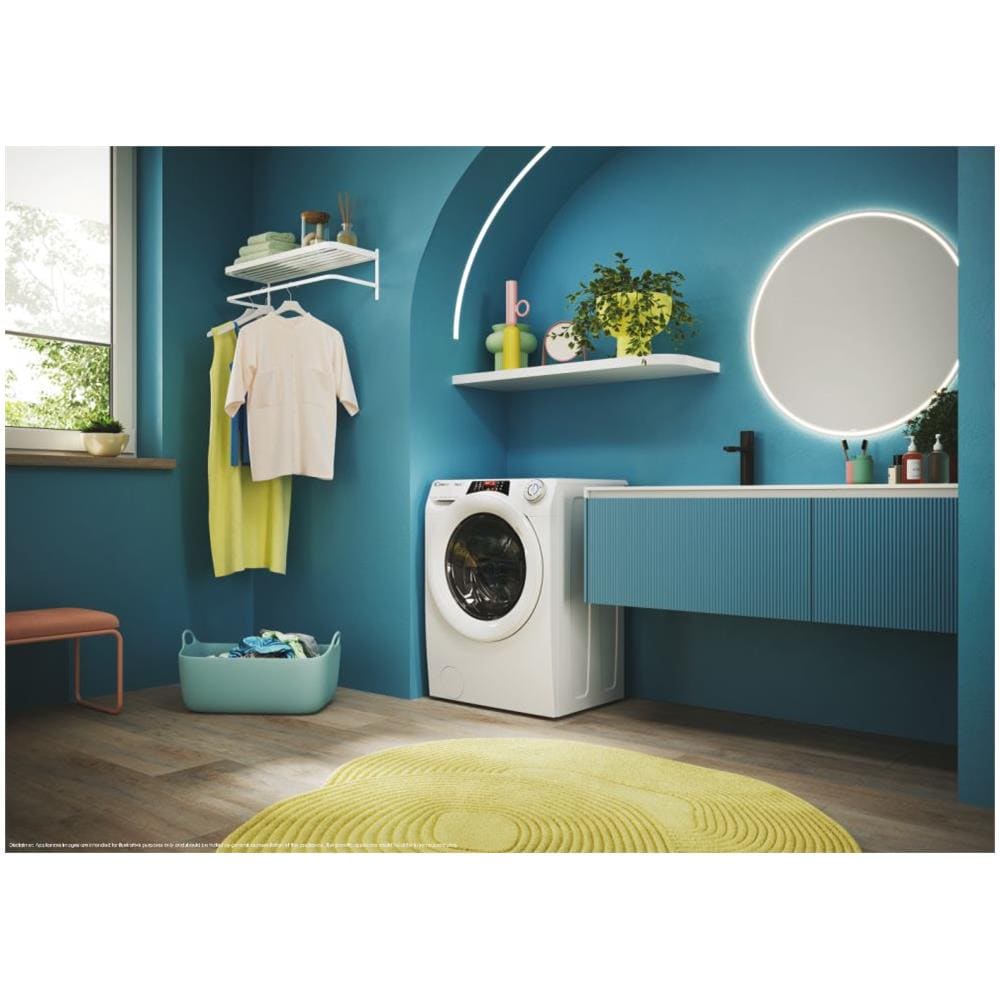 Lavatrice Standard RO14104DWMT / 1-S RapidÓ 10 Kg Classe A Centrifuga 1400 giri - Foto 4
