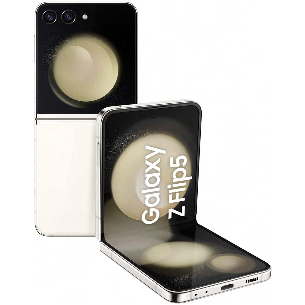 Galaxy Z Flip5 5G 512 GB 5G Dual Sim Display 6.7" Super AMOLED Slot Nano SD Fotocamera 12 Mpx Android 13 Crema - Foto 1