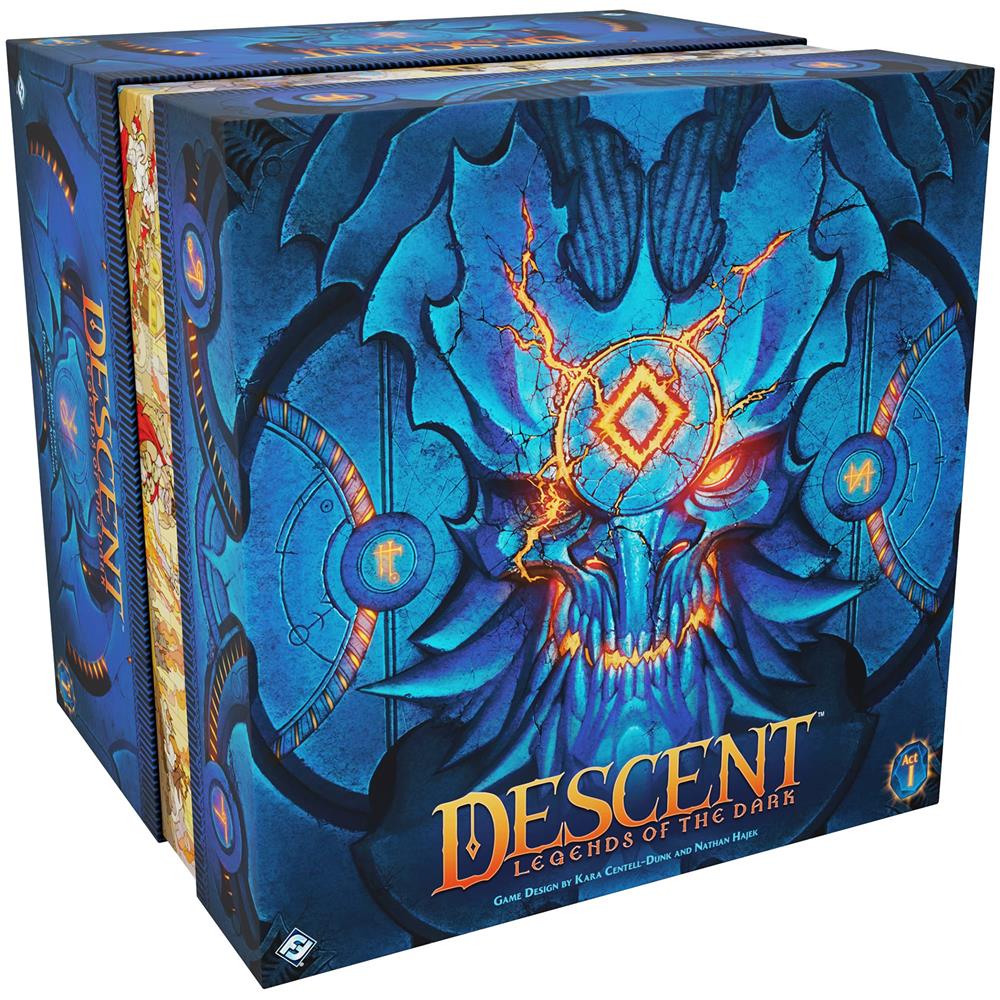 Descent Legends Of The Dark Gioco Da Tavolo Gdr Gioco Da Tavolo Cooperativo Gioco Da Tavolo Strategia Gioco Da Tavolo Eta Da 14 Anni In Su Da 1 A 4 Giocatori Tempo Di Gioco Medio 3-4 Ore Realizzato Da - Foto 1