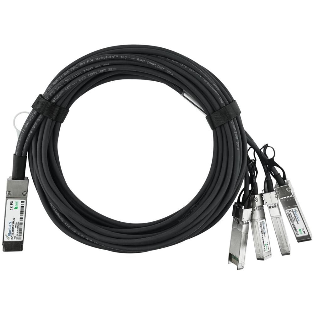 AA1404035 cavo InfiniBand e in fibra ottica 3 m QSFP 4xSFP+ Nero - Foto 1