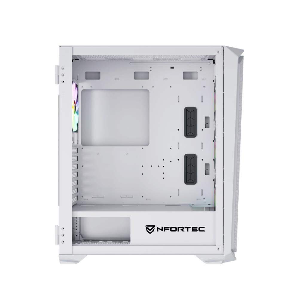 Case KRATER X Midi Tower ATX /EATX /ITX /micro ATX 2x Porte USB 3.2 Colore Bianco (Finestrato) - Foto 2