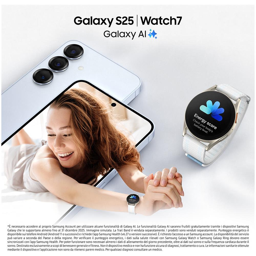 Galaxy S25 5G AI 256GB 12GB Ram Display 6.2'' FHD+ Dynamic AMOLED 2X Fotocamera 50MP Dual SIM NanoSIM + eSIM Snapdragon 8 Elite Android 15 4000 mAh Navy Italia - Foto 11