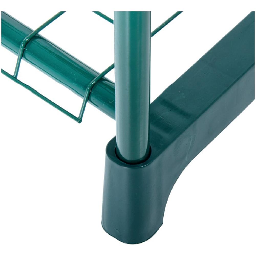 Serra Rettangolare A 2 Ripiani Struttura Acciaio 69x49x98cm Esterno Telo 647/19 - Foto 2