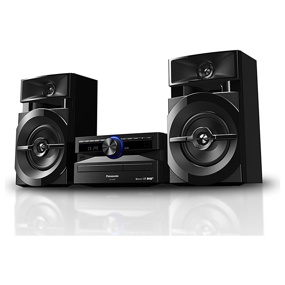 Home Audio Mini System Hi-Fi SC-UX104EG-K Lettore CD Supporto MP3 Potenza Totale 300 W USB Nero - Foto 2