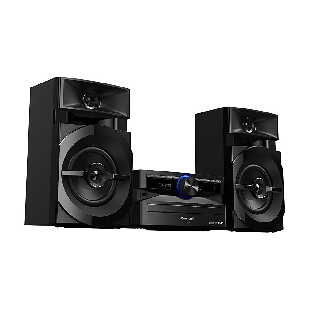 Home Audio Mini System Hi-Fi SC-UX104EG-K Lettore CD Supporto MP3 Potenza Totale 300 W USB Nero - Foto 5