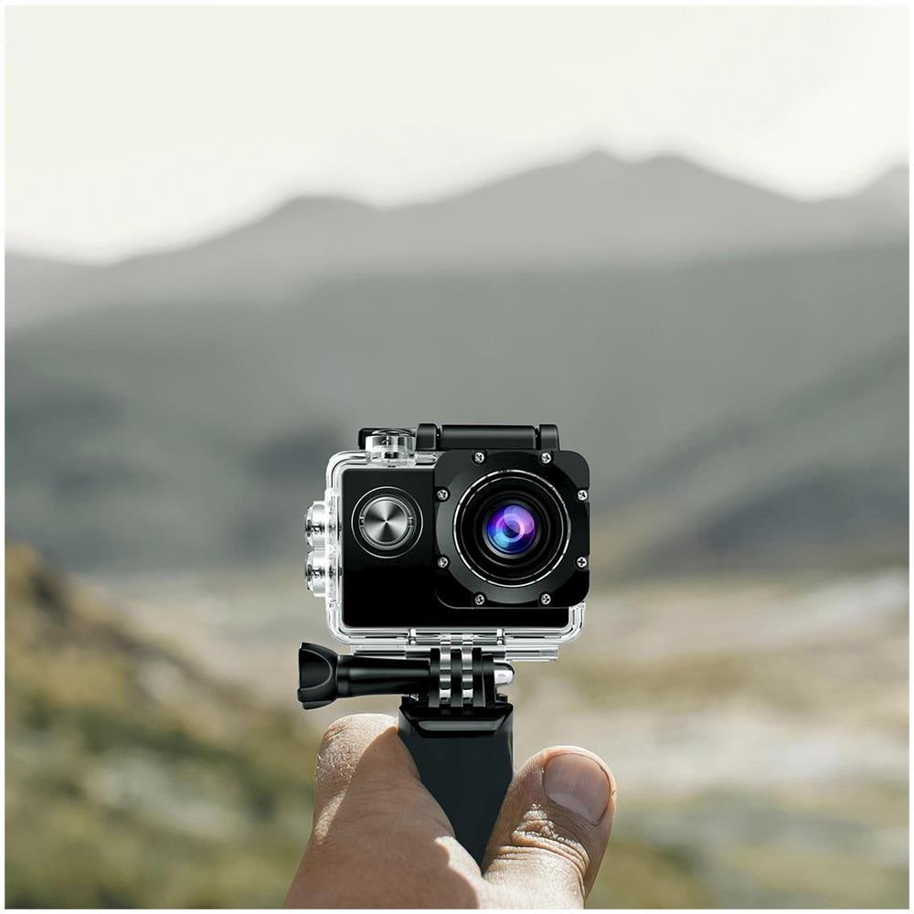 Action Cam MultiSport DV609 4K 5MP Videocamera Sportiva Subacquea fino a 10m con MicroSD e USB - Foto 5