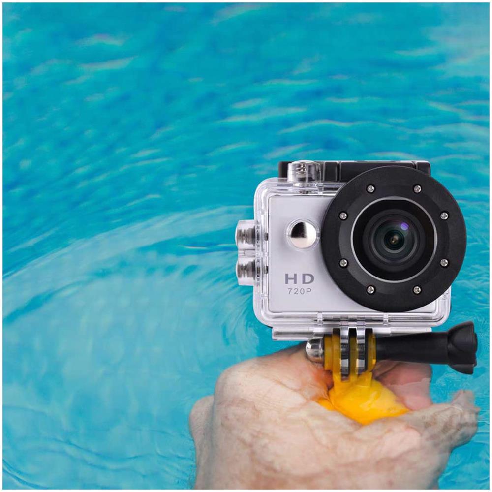 Videocamera sportiva Action Cam MultiSport DV609 - Risoluzione 4K - 5 Mpx - Connessione UBS e Micro SD - Subaquea fino a 10 metri - Foto 6