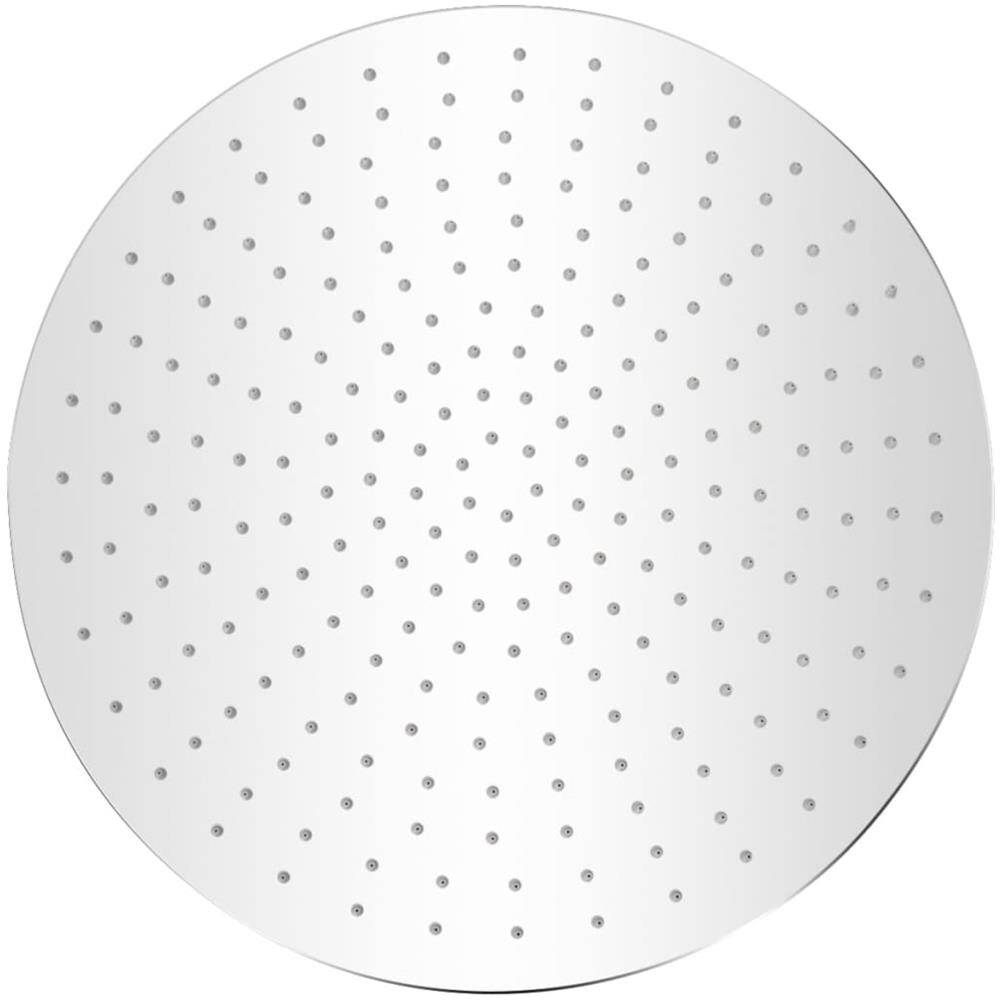 Soffione Per Doccia A Pioggia 2 Pz Acciaio Inossidabile Ø 40 Cm - Foto 2