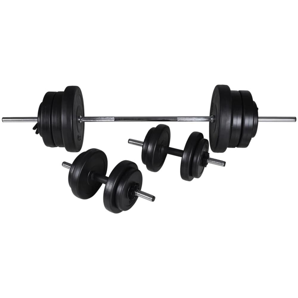 Stazione Per Squat Con Bilanciere E Set Di Manubri Da 60,5 Kg - Foto 7