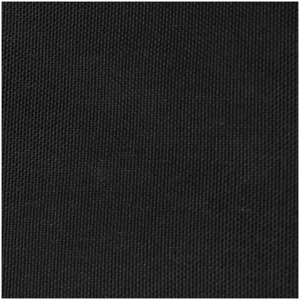 Parasole a Vela Oxford Triangolare 3,6x3,6x3,6 m Nero - Foto 2