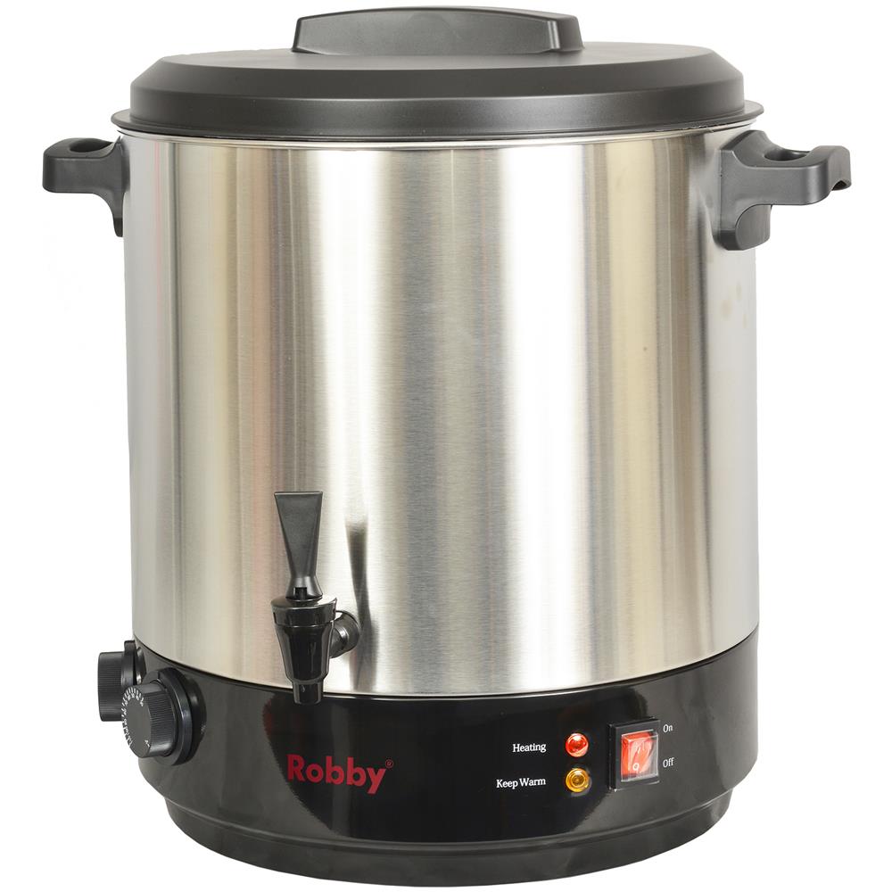 Sterilizzatore Elettrico Con Rubinetto E Timer 31l 2100w In Acciaio Inox - Steri Pro Inox Xl - Foto 1