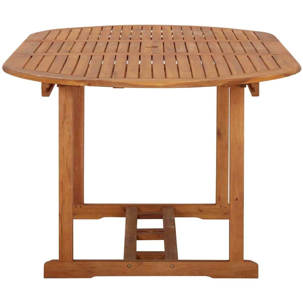 Set Mobili Da Pranzo Per Giardino 7 Pz In Polyrattan Nero - Foto 7