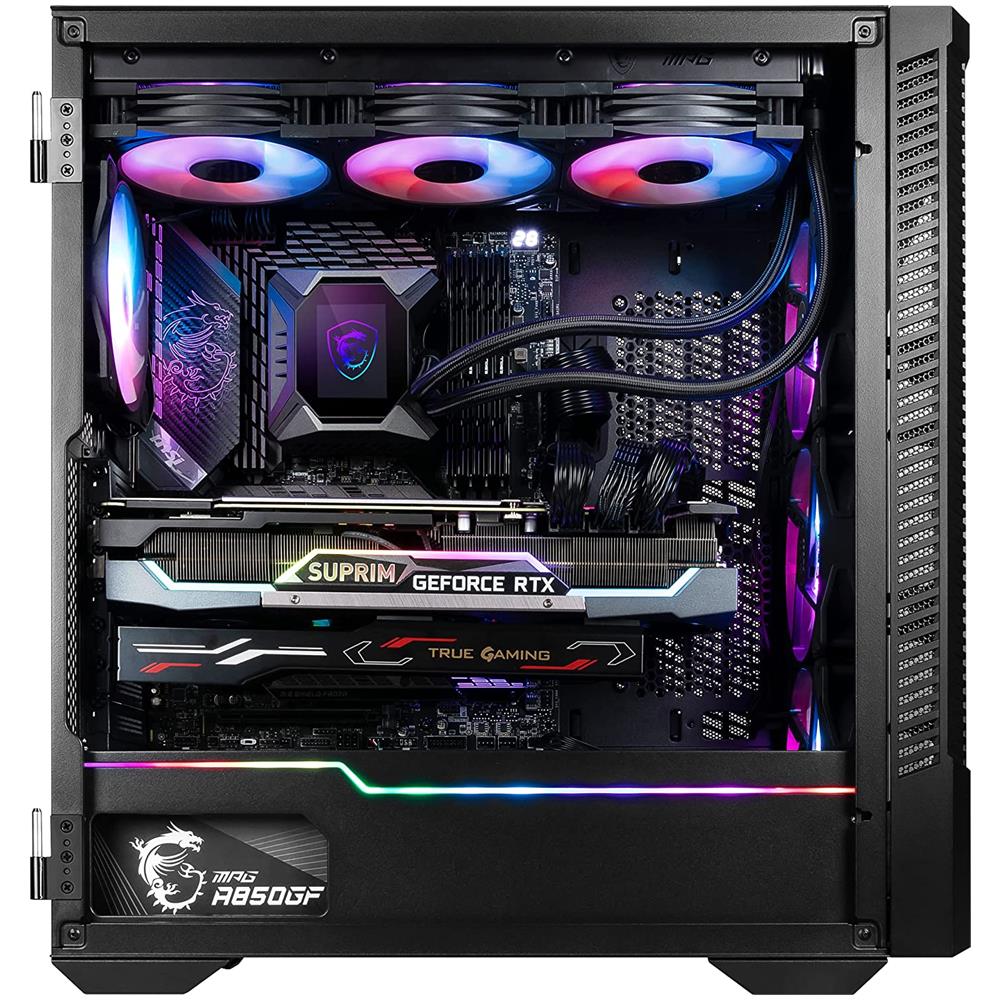 Case Velox 100r Middle Tower ATX 2 Porte USB 3.0 1 Porta 3.1 Colore Nero (Finestrato) - Foto 2