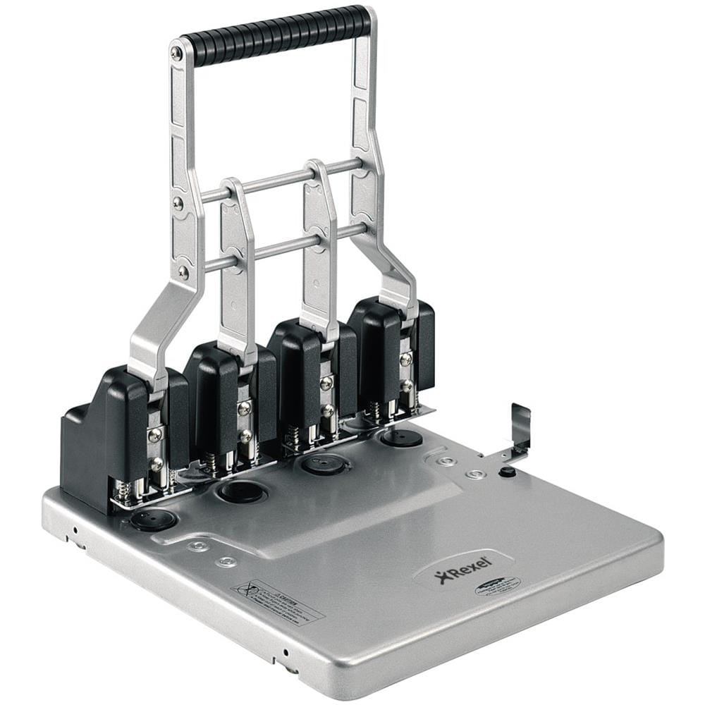 HD4150 Perforatore a 4 Fori per Grandi Volumi - Argento /Nero - Foto 2