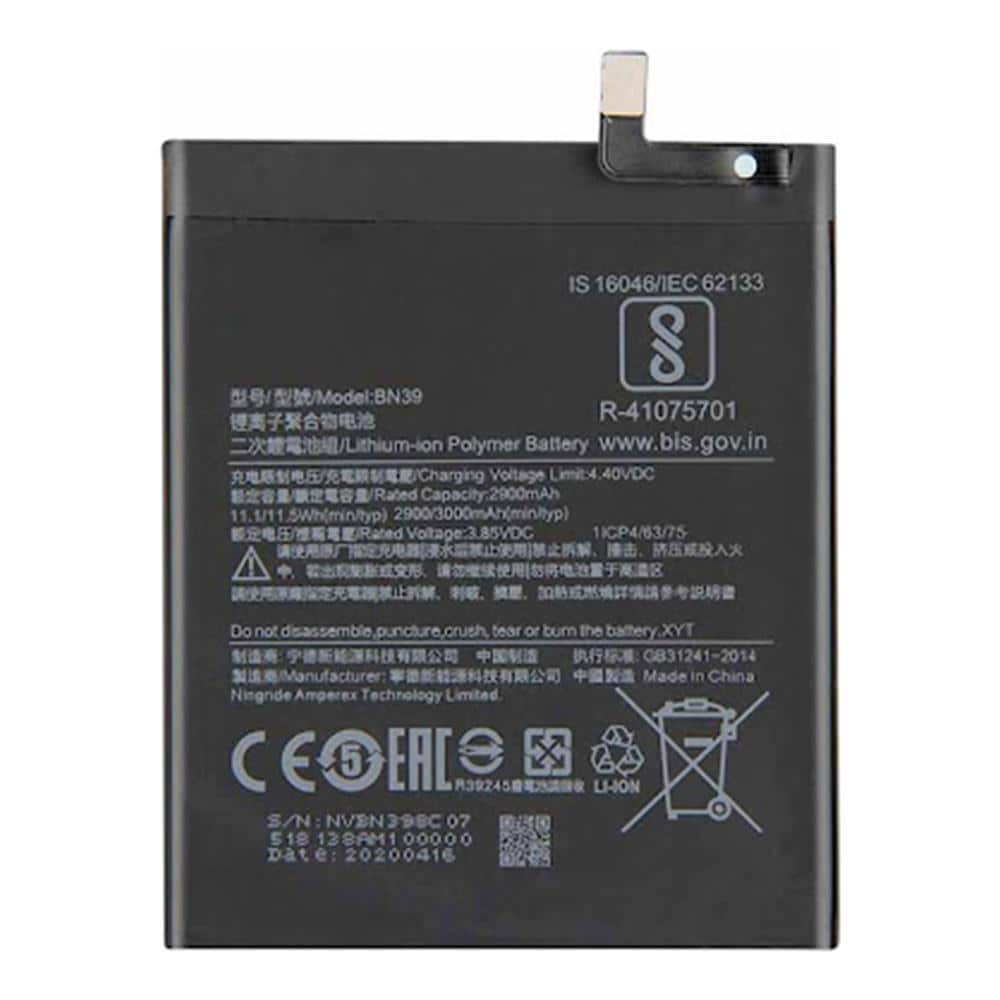 Batteria Pila Di Ricambio Originale Bn39 Mi Play M1901f9e 3000 Mah - Foto 1
