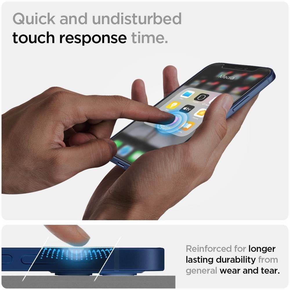 Vetro Temperato Vetro Protettiva Per 2-pack Iphone 12 Mini - Foto 2