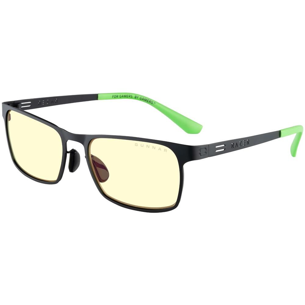 Occhiali Videogiochi E Computer |kids Gaming Glasses (age 8-12) | Razer Fps Mini, Colore Del Cornice: Onyx Acid, Tinta De Lenti: Ambra (blocca 65% Luce Blu E 100% Uv Luce) | Lente Brevettata - Foto 2