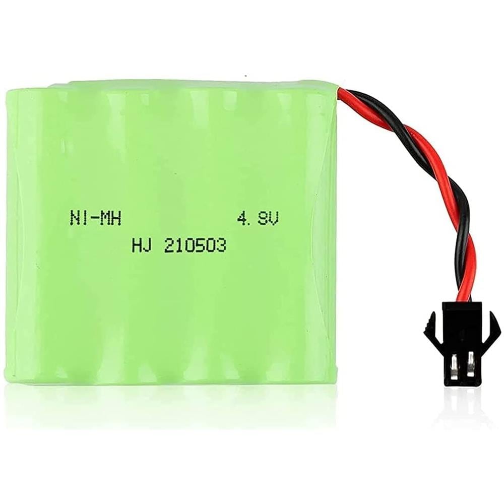 1 Pezzo Batteria Ricaricabile 4.8v Ni-mh 1200mah Per Controllo Remoto Auto - Foto 1