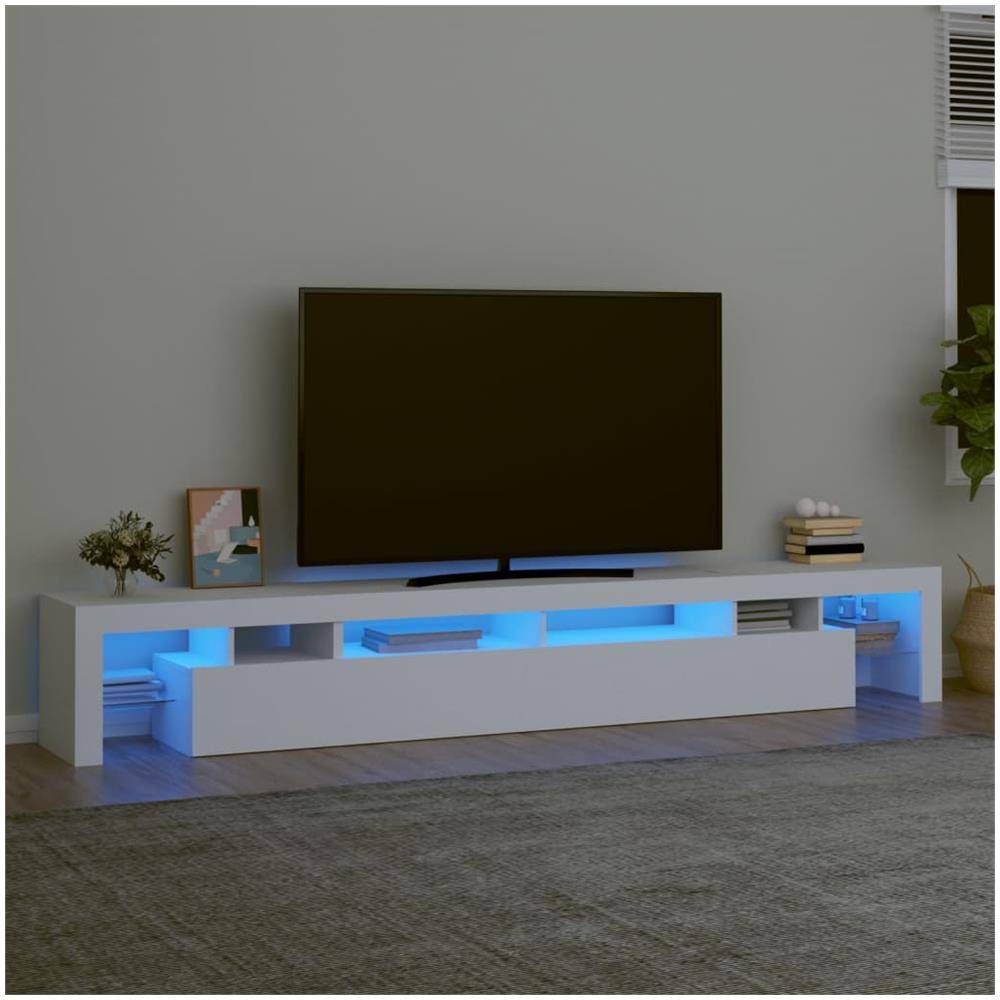 Mobile Porta Tv Con Luci Led Bianco - Foto 1