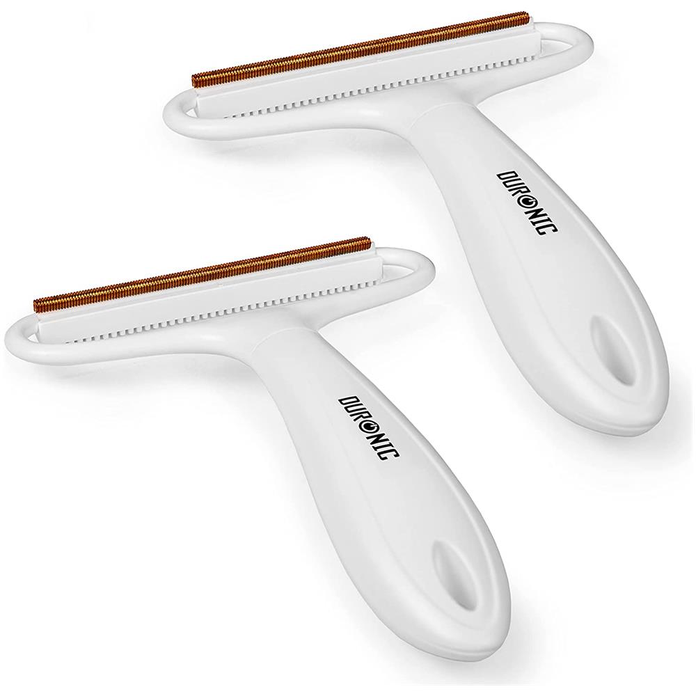 Mfs2 Levapelucchi Manuale | 2 Lint Remover Per Rimozione Di Pelucchi E Peli D'animale | Spazzola Rasoio Manuale Per Tessuti, Tappeti E Abbigliamento | Rimuovi Lanugin | Confezione Da 2 - Foto 1