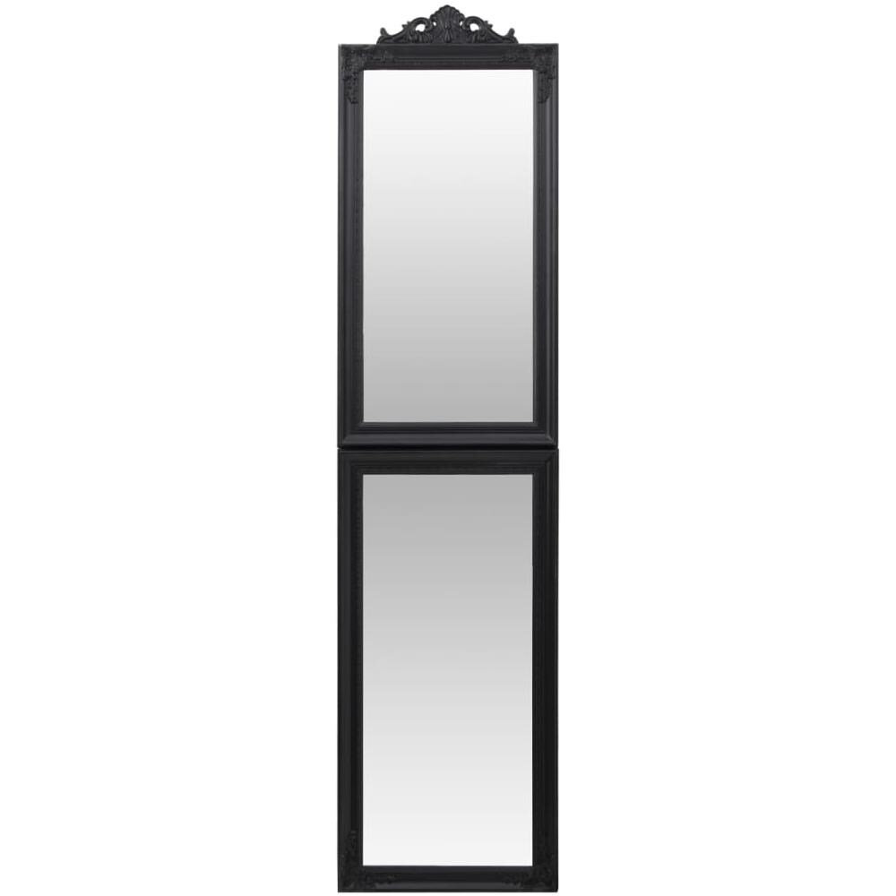 Specchio Autoportante Nero 50x200 Cm - Foto 6