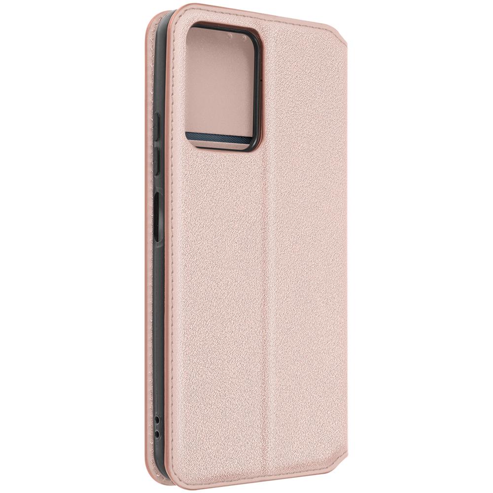 Custodia Per Xiaomi Redmi Note 12 4g Portafoglio Funzione Supporto Video Rosa - Foto 1
