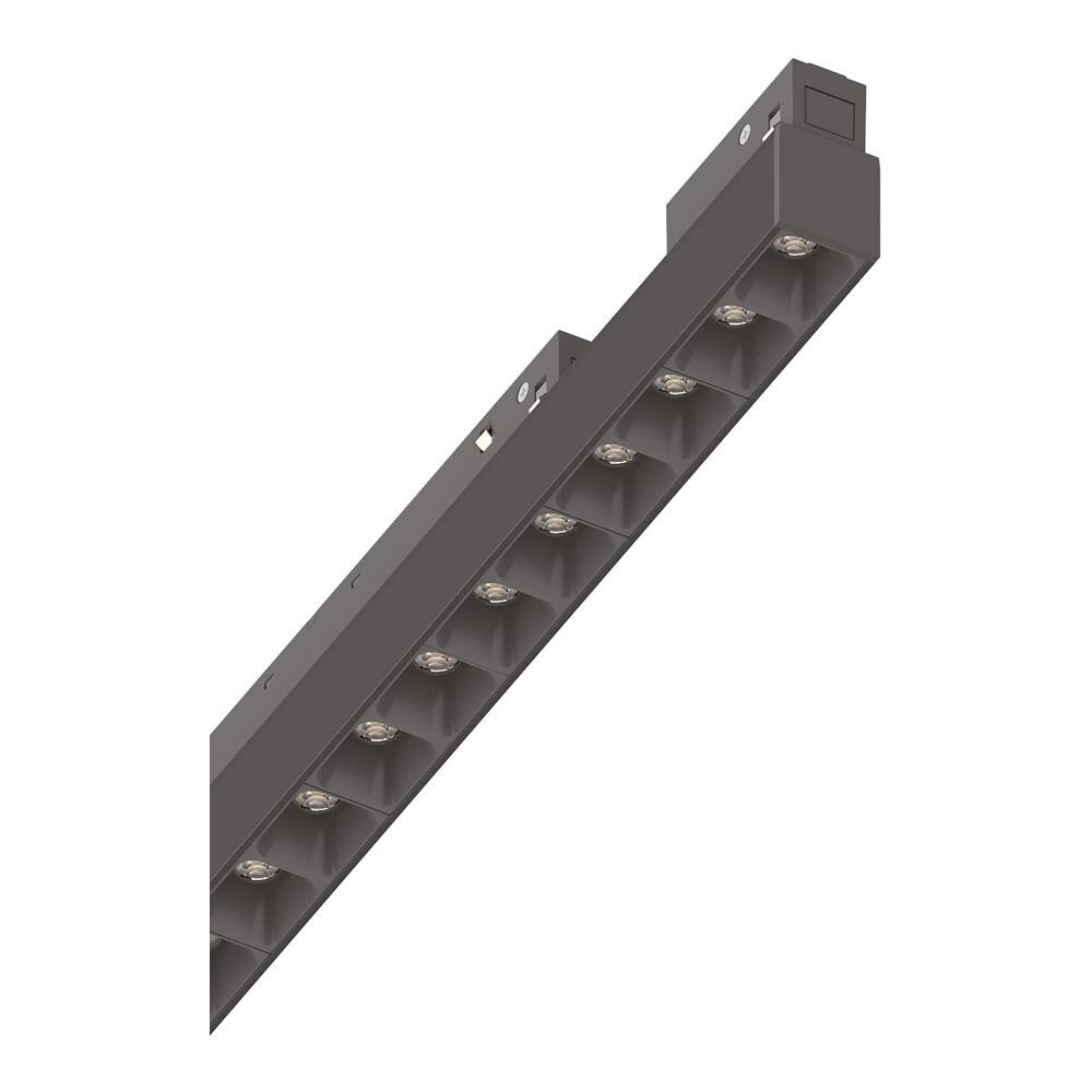 Ego Accent 13w 3000k 1-10v Nero - L 284 X H 43 X P 22 Mm - Foto 1