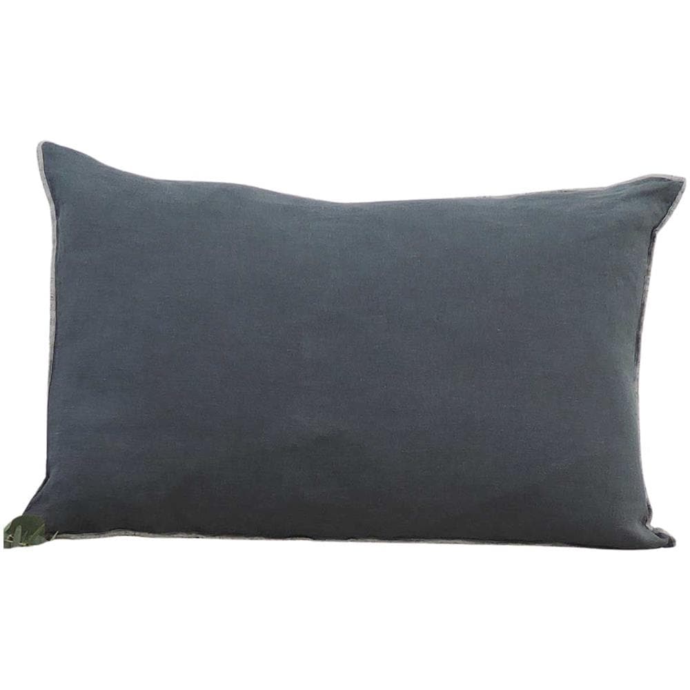 Cuscino Di Lino Lavati E Sovrapposizione - Foto 1