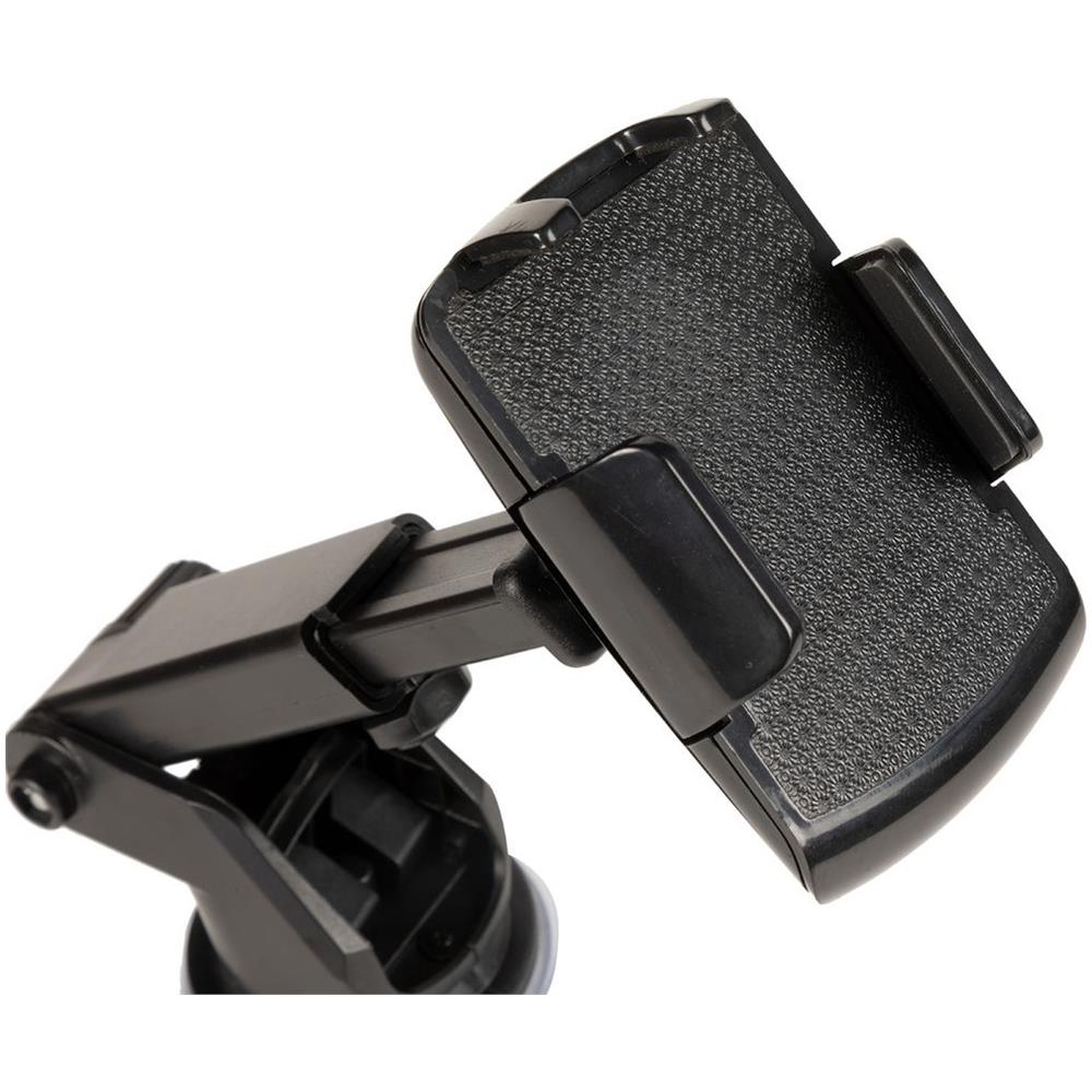 Porta Telefono A Gru Con Ventosa Per Vetro E Cruscotto - Regolabile, Allungabile Con Rotazione 360â° - 17 Cm X 23 Cm - Foto 2