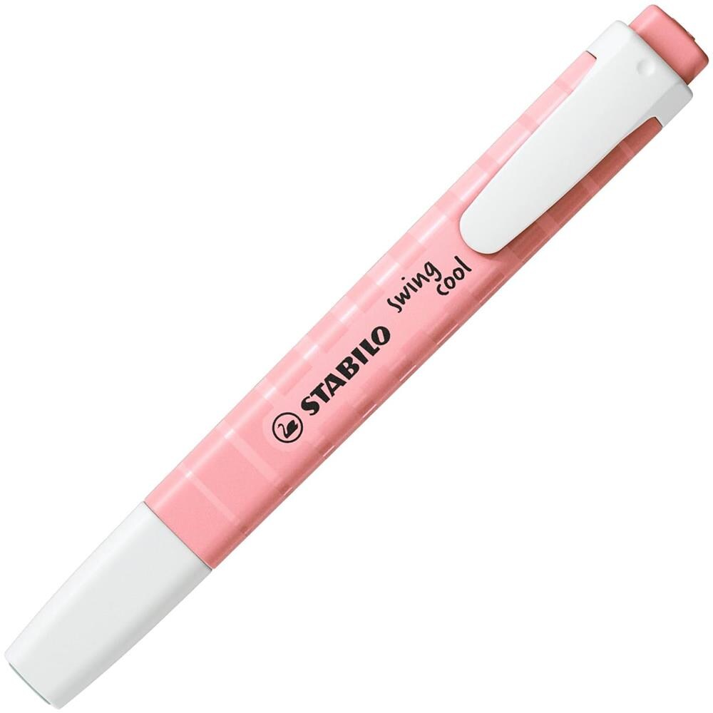 swing cool Pastel - Evidenziatore - Confezione da 10 - Rosa Antico - Foto 2